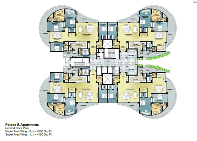 Project Image of 2900.0 - 8100.0 Sq.ft 3 BHK Apartment for buy in Omaxe The Forest Spa