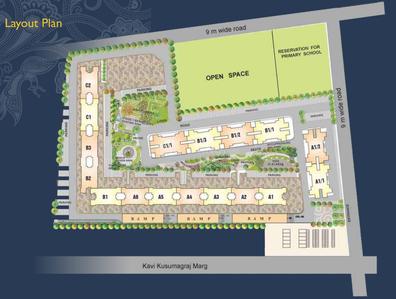 Project Image of 354.0 - 568.0 Sq.ft 1 BHK Apartment for buy in Nirman Vrindavan Gardens Phase 3