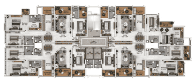 Project Image of 568.66 - 1192.1 Sq.ft 1 RK Apartment for buy in ASR 24 Pallod Farm