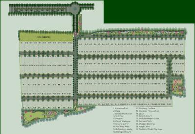 Project Image of 1565.0 - 3060.0 Sq.ft Residential Plot Plot for buy in Lavanya Cosmos