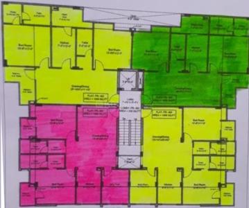 Project Image of 1250.0 - 1450.0 Sq.ft 2 BHK Apartment for buy in Shree Balaji Aaryan Residency