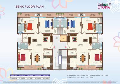 Project Image of 485.0 - 2650.0 Sq.ft 1 BHK Serviced Apartment for buy in Uninav Utopia