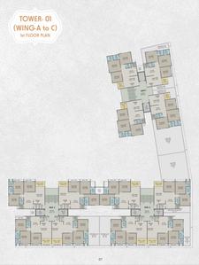 Project Image of 873.0 - 975.0 Sq.ft 3 BHK Apartment for buy in Ratnam Aangan