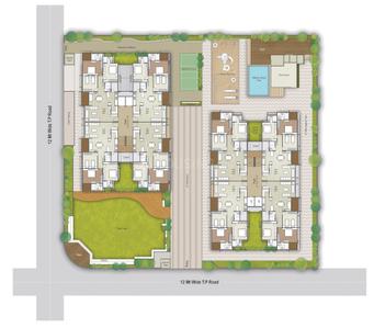 Project Image of 0.0 - 1355.93 Sq.ft 3 BHK Apartment for buy in Shri Hari Eureka