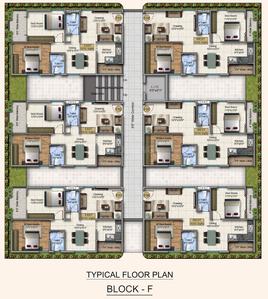 Project Image of 1010.0 - 1480.0 Sq.ft 2 BHK Apartment for buy in N Square Shoolin City