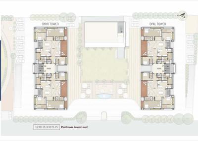 Project Image of 0.0 - 2900.0 Sq.ft 4 BHK Apartment for buy in Keystone Skyvillas Tower A And B