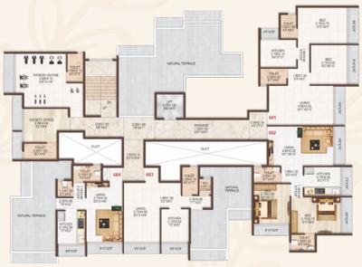 Project Image of 424.64 - 614.73 Sq.ft 1 RK Apartment for buy in Shreeji Corner