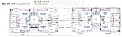 Project Image of 697.5 - 973.38 Sq.ft 2 BHK Apartment for buy in East Ebony