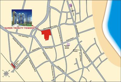 Project Image of 2054.0 - 5257.0 Sq.ft 3 BHK Apartment for buy in Sumer Trinity Towers