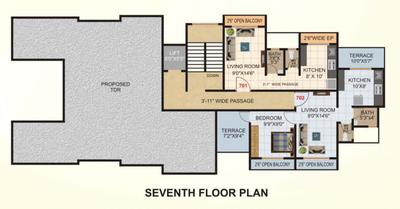 Project Image of 0.0 - 626.0 Sq.ft 2 BHK Apartment for buy in Vidhi Prem
