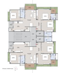 Project Image of 969.18 - 970.9 Sq.ft 3 BHK Apartment for buy in Ratnamohan 14