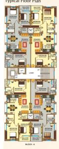 Project Image of 0.0 - 1446.0 Sq.ft 3 BHK Apartment for buy in Sidhanta Green Avenue