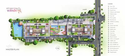Project Image of 980.0 - 1482.0 Sq.ft 2 BHK Apartment for buy in Top Whispering Winds