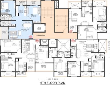 Project Image of 1115 Sq.ft 2 BHK Apartment / Flat for sale in Kothrud for Rs. 13000000