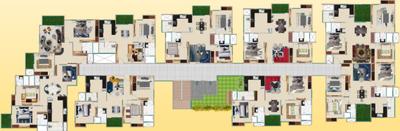 Project Image of 687.0 - 1722.0 Sq.ft 1 BHK Apartment for buy in Pryme Ark