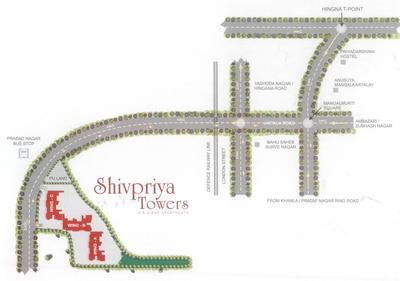 Project Image of 1100.0 - 1300.0 Sq.ft 2 BHK Apartment for buy in Shri Kedareshwar Shivpriya Towers