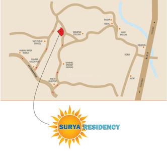 Project Image of 557.03 - 1050.02 Sq.ft 1 BHK Apartment for buy in PKB Surya Residency