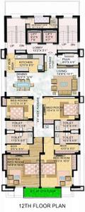 Project Image of 3348.0 - 3934.0 Sq.ft 4 BHK Apartment for buy in Aspirations Grandeur
