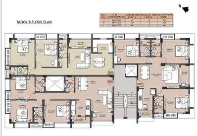 Project Image of 950 Sq.ft 2 BHK Apartment / Flat for sale in Tollygunge for Rs. 10300000