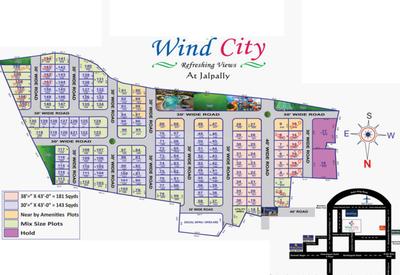 Project Image of 1287.0 - 1800.0 Sq.ft Residential Plot Plot for buy in Pride Wind City