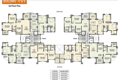 Project Image of 477.0 - 1320.0 Sq.ft 1 BHK Apartment for buy in Chirag Grande View 7 Phase 1 Building A to Phase 2 Building C