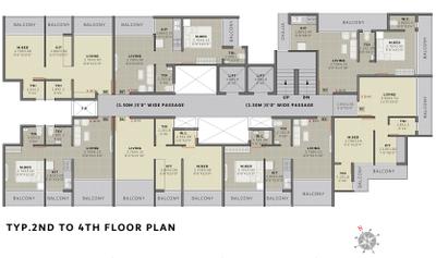 Project Image of 0.0 - 637.0 Sq.ft 1 BHK Apartment for buy in Shreesha Hill