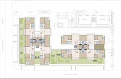 Project Image of 1510.93 - 1696.82 Sq.ft 4 BHK Apartment for buy in The Twin Towers