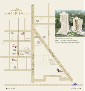 Project Image of 0.0 - 631.0 Sq.ft 2 BHK Apartment for buy in Raj Heritage 1