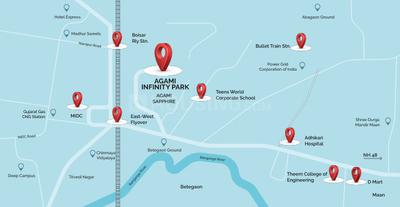 Project Image of 593.09 - 867.46 Sq.ft 2 BHK Apartment for buy in Agami Infinity Park 3