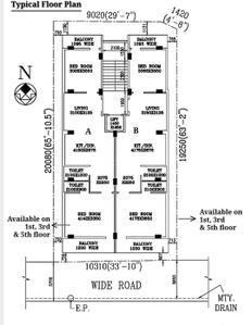Project Image of 1069.0 - 1074.0 Sq.ft 2 BHK Apartment for buy in Kaushiki Apartment
