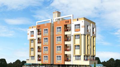 Deep Akash Blossom Elevation 1