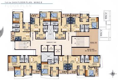 Project Image of 655 Sq.ft 1 BHK Apartment / Flat for sale in Dombivli West for Rs. 4200000
