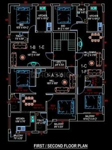 Project Image of 602.0 - 1134.0 Sq.ft 1 BHK Apartment for buy in United Properties Edifice Apartments