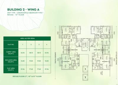 Project Image of 439.0 - 930.0 Sq.ft 2 BHK Apartment for buy in Godrej Greens