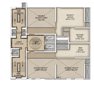 Project Image of 1515.0 - 2803.03 Sq.ft 3 BHK Apartment for buy in Regency Palms