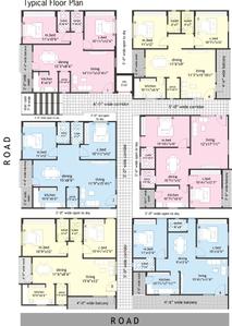 Project Image of 1010.0 - 1130.0 Sq.ft 2 BHK Apartment for buy in Hanuma Srinadha Nilayam
