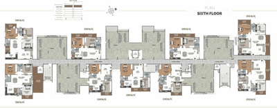 Project Image of 1220.0 - 1715.0 Sq.ft 2 BHK Apartment for buy in Affinity Sarovar