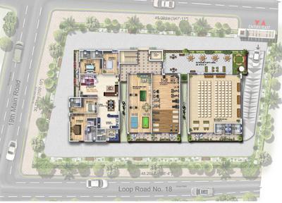 Project Image of 1694.0 - 3887.0 Sq.ft 3 BHK Apartment for buy in Vaishnodevi L Opulence
