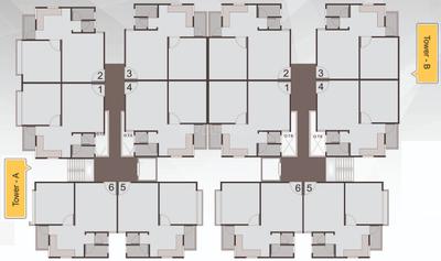 Project Image of 341.0 - 371.0 Sq.ft 1 BHK Apartment for buy in J C Shrivastava Bansi Heights