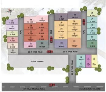 Project Image of 702.0 - 945.0 Sq.ft 4 BHK Villa for buy in Paradise Palm Villa