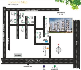 Project Image of 1025.0 - 1375.0 Sq.ft 2 BHK Apartment for buy in Thimu Blue Bell 2