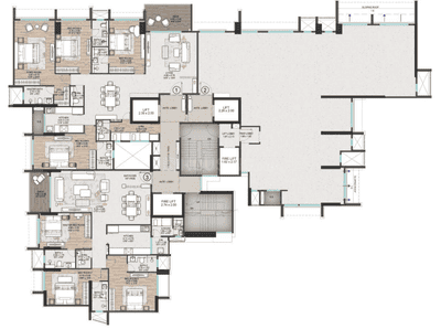 Project Image of 1473.59 - 3283.55 Sq.ft 3 BHK Apartment for buy in Rustomjee Parishram