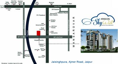 Project Image of 729.0 - 1105.0 Sq.ft 2 BHK Apartment for buy in Kriscon Skywalk