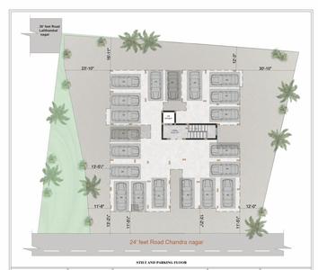 Project Image of 1121.0 - 1542.0 Sq.ft 2 BHK Apartment for buy in Sree Sai Tulive
