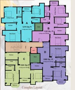 Project Image of 1024.0 - 1270.0 Sq.ft 2 BHK Apartment for buy in SS Gunjans Shiv Kunj