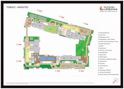 Project Image of 0.0 - 595.0 Sq.ft 2 BHK Apartment for buy in Ruparel Urbana