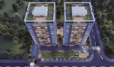 Project Image of 0.0 - 1255.07 Sq.ft 3 BHK Apartment for buy in Dhruvi Hrudhya