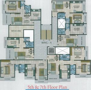 Project Image of 525.0 - 685.0 Sq.ft 1 BHK Apartment for buy in Laxmi Waman Heights