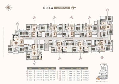 Project Image of 978.0 - 1325.0 Sq.ft 2 BHK Apartment for buy in DAC Aeropolis