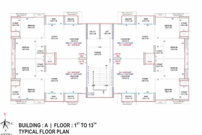 Project Image of 633.03 - 729.79 Sq.ft 2 BHK Apartment for buy in Veena Avenue